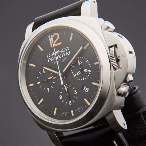 panerai luminor daylight chronograph|panerai luminor chrono daylight 44mm.